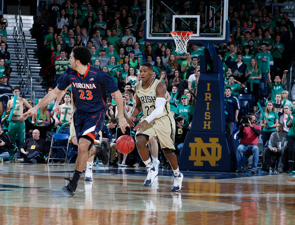 Notre Dame vs. Virginia (USATSI)