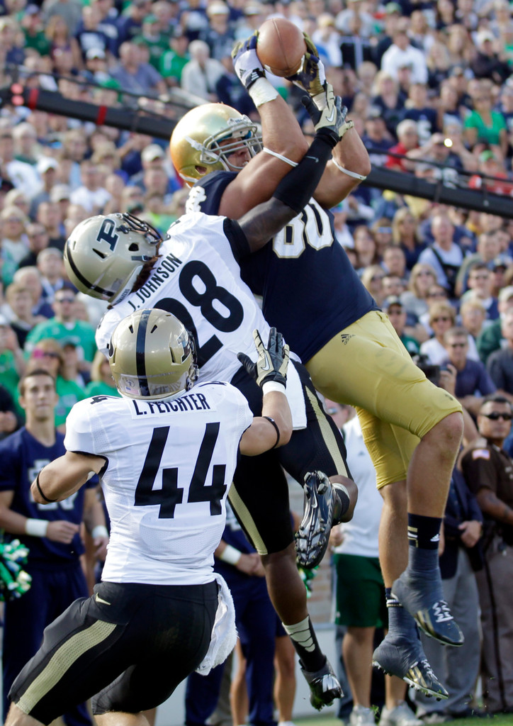 Brindza Kicks No. 22 Notre Dame Past Purdue 20-17 (AP)