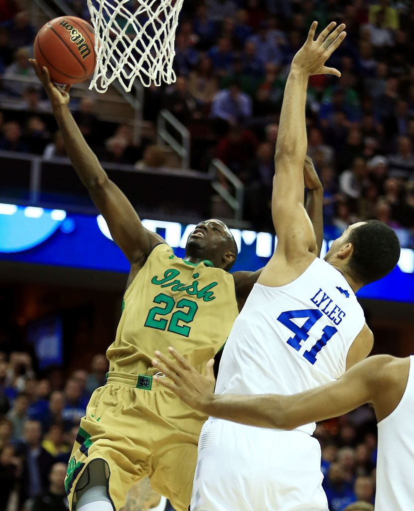 NCAA Men's Elite Eight: Notre Dame vs. Kentucky