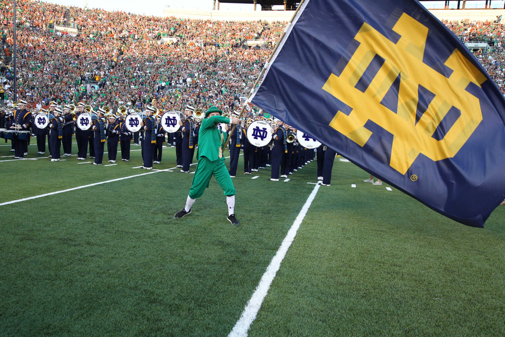 Notre Dame 38,  Texas 3