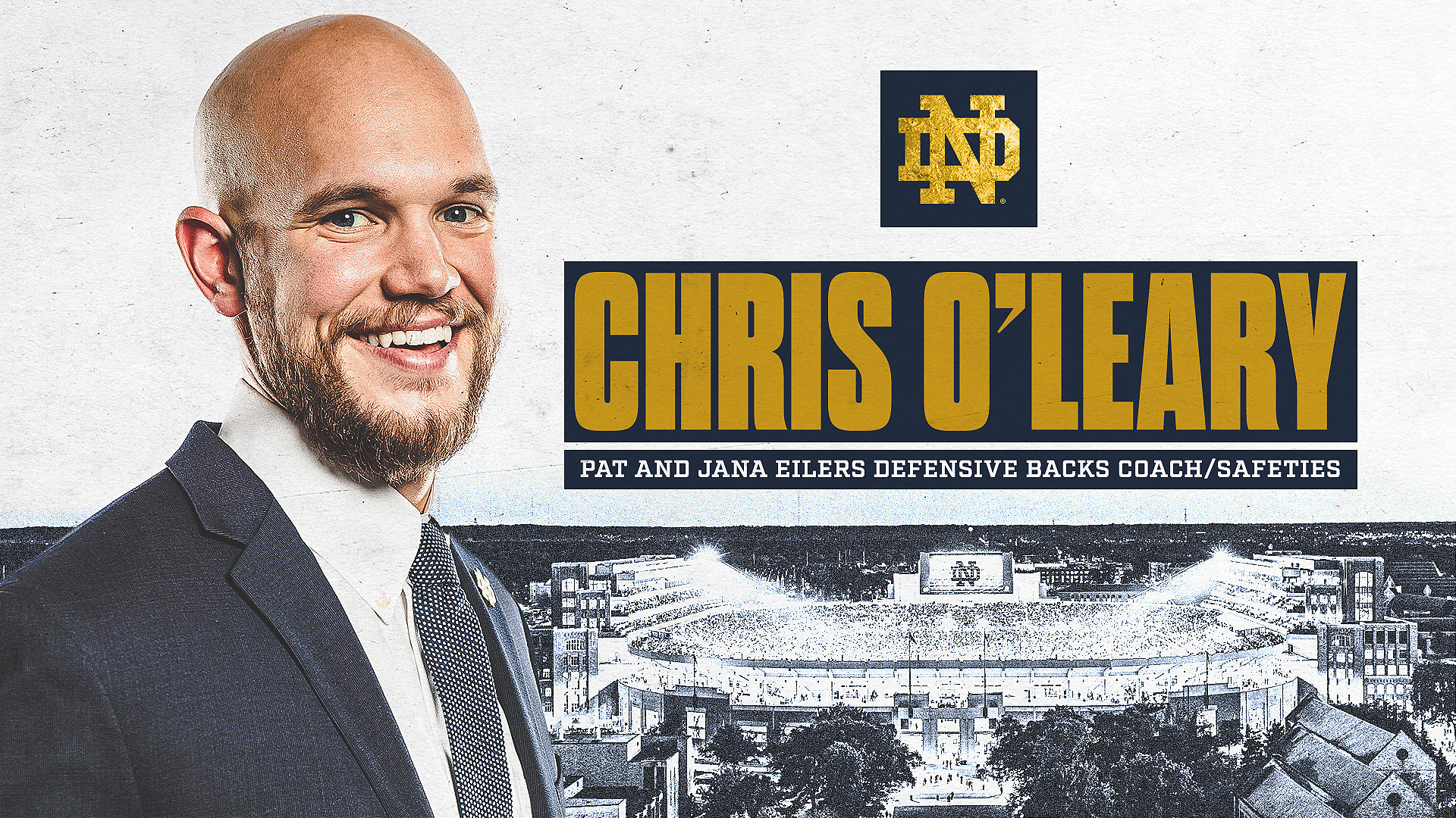 Kelly Promotes Chris O’Leary To Safeties Coach Kelly Promotes Chris O’Leary To Safeties Coach