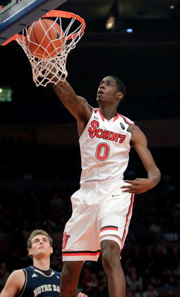 No. 9 Irish Lose To Red Storm, 72-54 (AP)