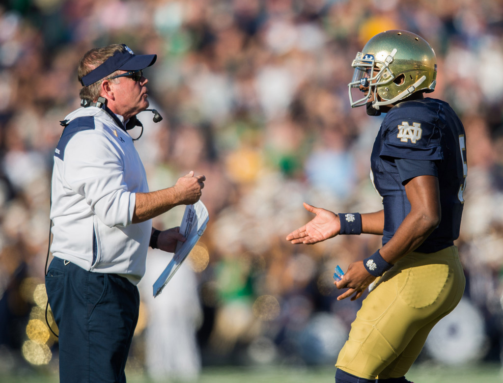 No. 6 Notre Dame Football vs. North Carolina