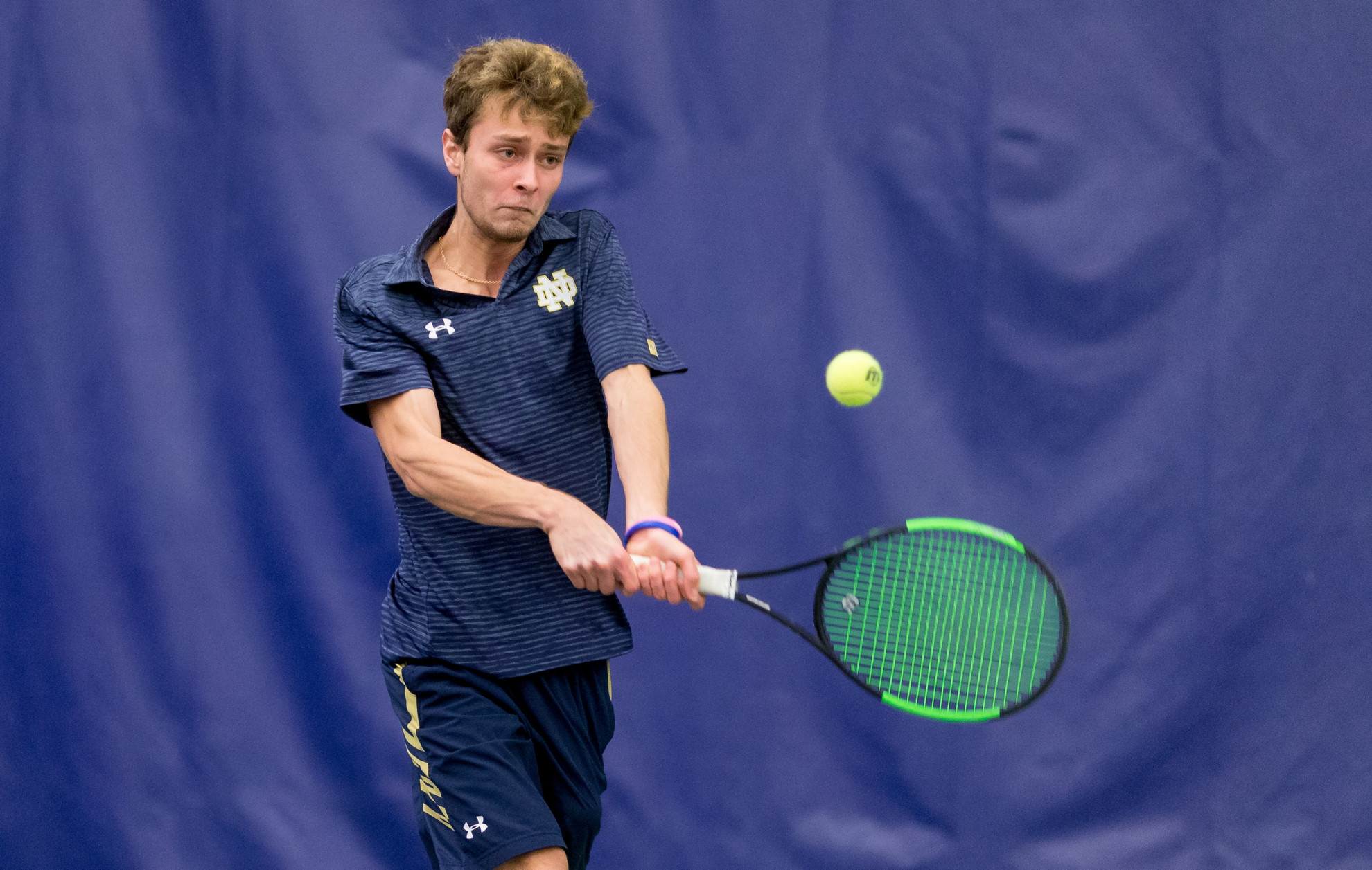 #22 Irish Drop 4-3 Decision To No. 11 Florida The University of Notre Dame competes against the University of North Carolina in the first round of the ITA Division I National Menâs Team Indoor Championship hosted by the University of Washington at the Nordstrom Tennis Center in Seattle
