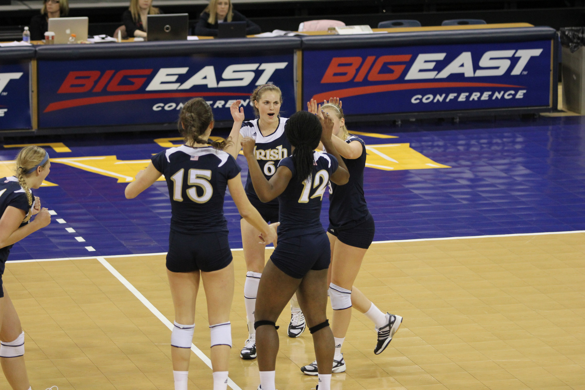 Irish Release 2012 Volleyball Schedule Notre Dame begins the 2012 season Aug. 24 against defending national champion UCLA.