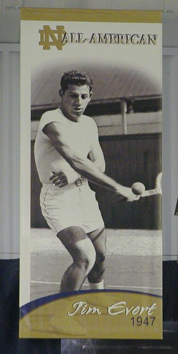 Jim Evert was a Second-Team All-American in 1947.