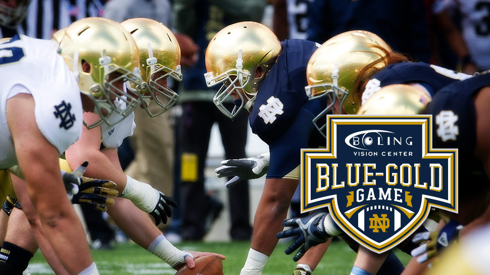 Football Announces Blue-Gold Game Format Football Announces Blue-Gold Game Format