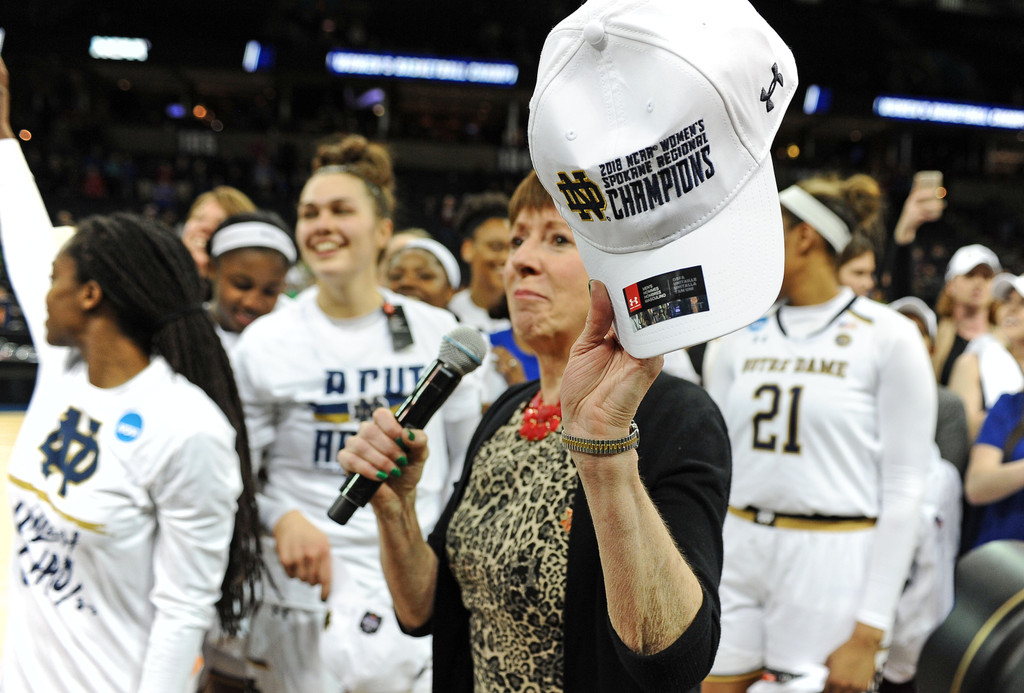 NCAA Elite Eight: ND WBB vs. Oregon (USATSI)