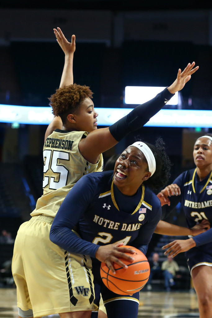ND WBB vs. Wake Forest (USATSI)