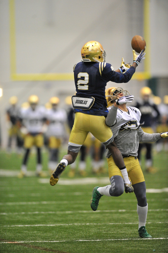 ND at the Pinstripe Bowl - Wednesday