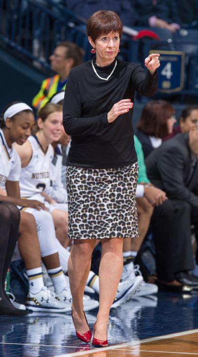 Sunday is sure to be an emotional day at Purcell Pavilion when Notre Dame head coach Muffet McGraw leads the Fighting Irish against her alma mater, Saint Joseph's (Pa.) in a 1 p.m. (ET) holiday matinee.