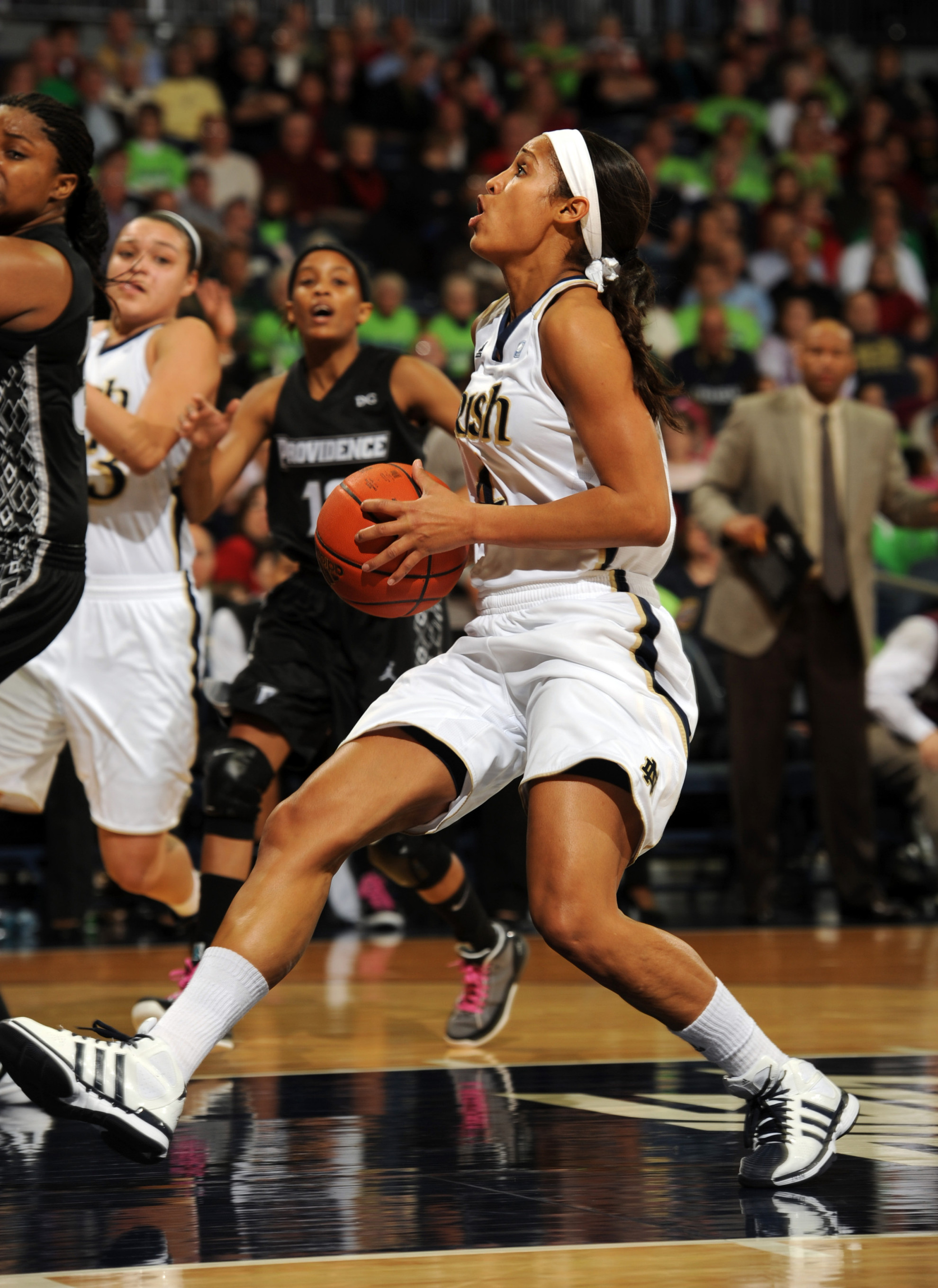 No. 4 Notre Dame Punishes Providence, 66-47 Providence Notre Dame Basketball