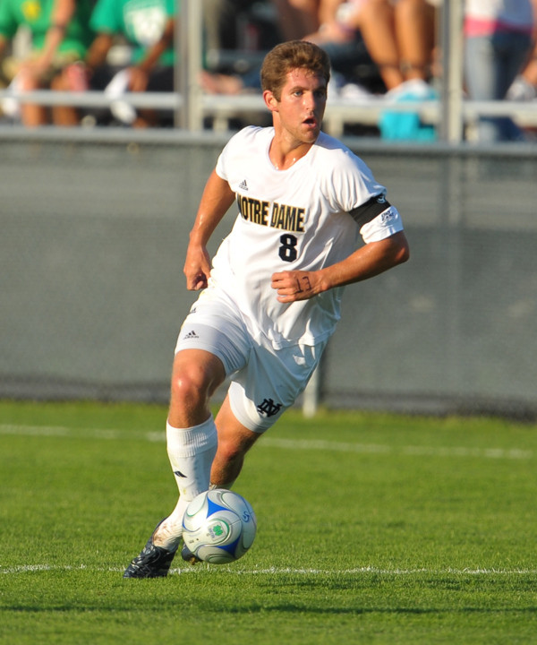 Irish Explode With Four Second-Half Goals To Top No. 7 Louisville, 4-0 Senior midfielder Michael Thomas registered a goal and an assist in Notre Dame's 4-0 win over Louisville back on Sept. 25.