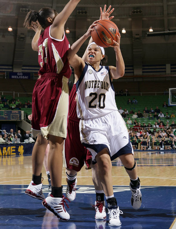 Irish Return From Break To Roll Past IUPUI, 75-65 Freshman guard Ashley Barlow has been a key contributor for the Irish during their current four-game winning streak, averaging 15.0 points and 6.0 rebounds in that stretch.