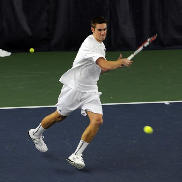 Brett Helgeson and the Irish will be looking to capture the program's fourth Blue Gray National Tennis Classic title when play gets underway on Thursday.
