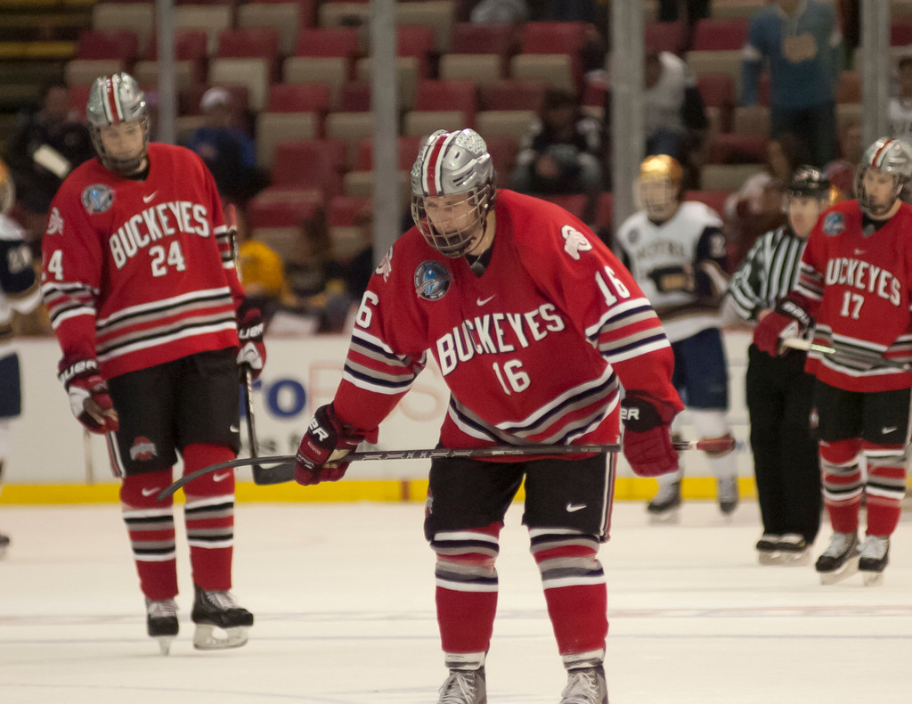 Notre Dame Men's Ice Hockey v Ohio State on 03-23-2013