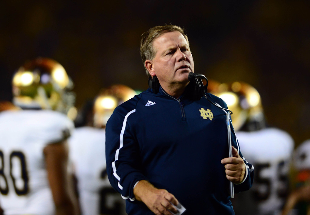 Notre Dame at Michigan (USATSI)