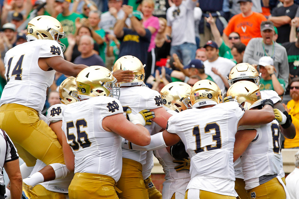 Notre Dame 34, Virginia 27
