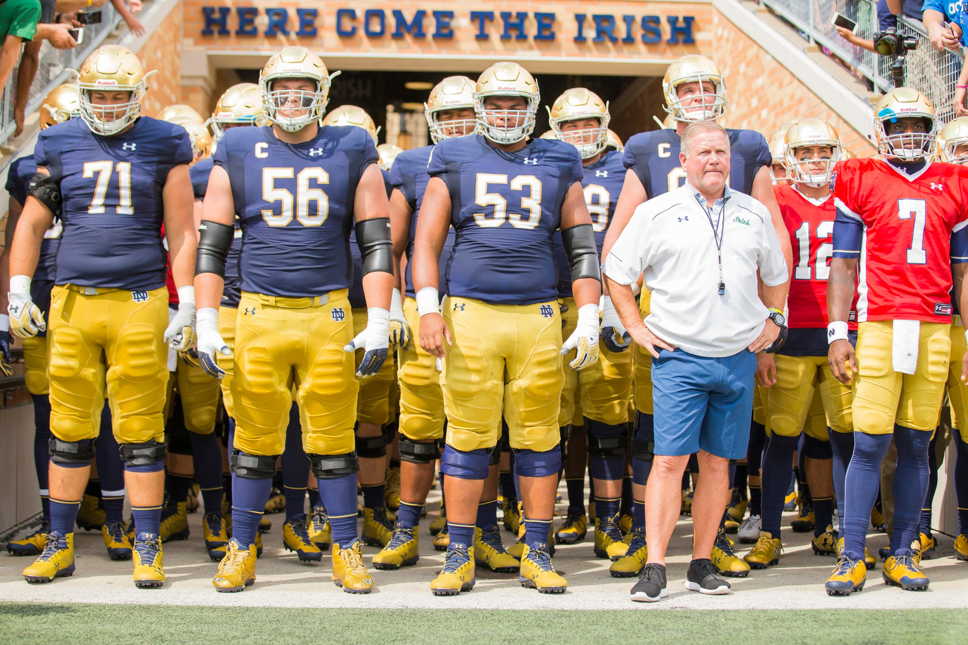 Notre Dame Honors Deceased Football Family Members on Saturday Notre Dame Honors Deceased Football Family Members on Saturday