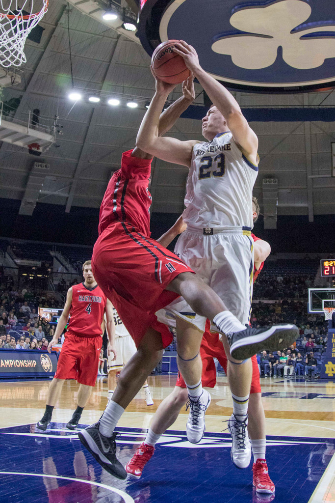 No. 14 Notre Dame vs. Hartford