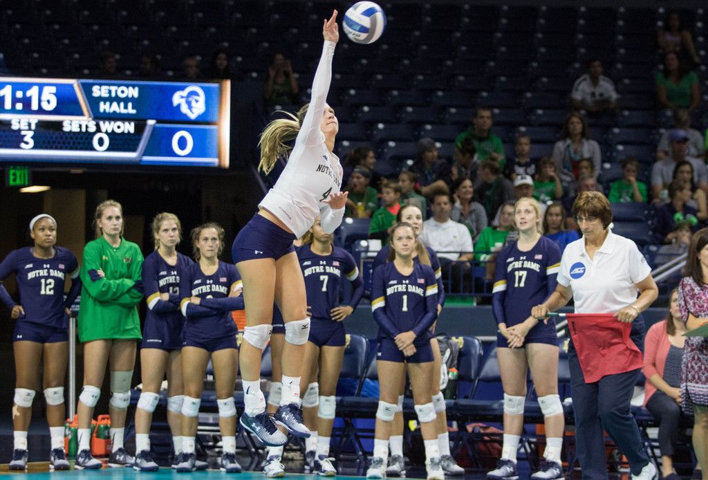 Notre Dame Volleyball vs. Seton Hall