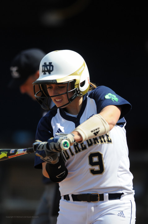 Senior Katey Haus smashed a pair of solo home runs Sunday at Cal State Fullerton, finishing the So Cal Collegiate Classic with a .625 average, three home runs and eight RBI