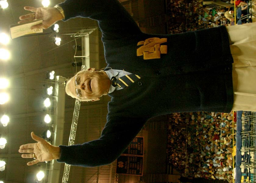 Additional Guidelines In Place For Pep Rally Ticket Distribution Fans wishing to attend Friday's pep rally (co-emceed by the always-lively Chuck Lennon, Notre Dame Alumni Association Executive Director) are asked to take note of special procedures in place due to the preceding volleyball match vs. DePaul at 4 p.m. (ET).