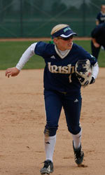 Softball Closes Out The Regular Season This Week Katie Laing and Notre Dame's softball team are set to play their final three games of the regular season this week.