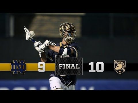 Highlights - Notre Dame Men's Lacrosse vs. Army