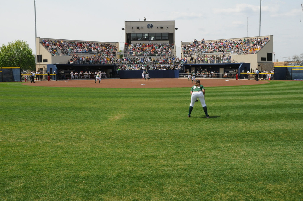 Notre Dame and Louisville Split Doubleheader