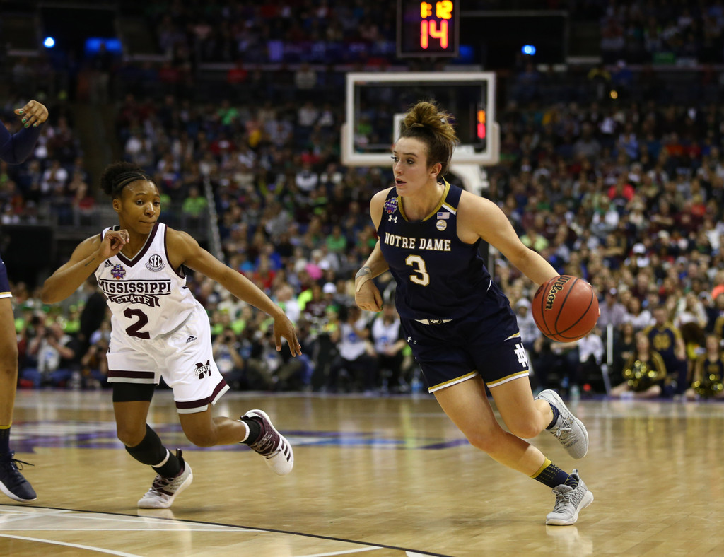 NCAA National Championship: ND WBB 61, Mississippi State 58 (USATSI)
