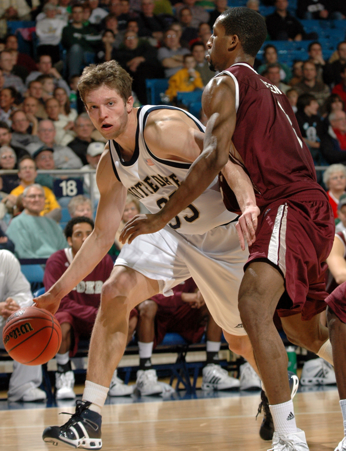 Notre Dame Looks To Rebound At Home Against West Virginia Zach Hillesland and the Irish battle West Virginia on Tuesday.