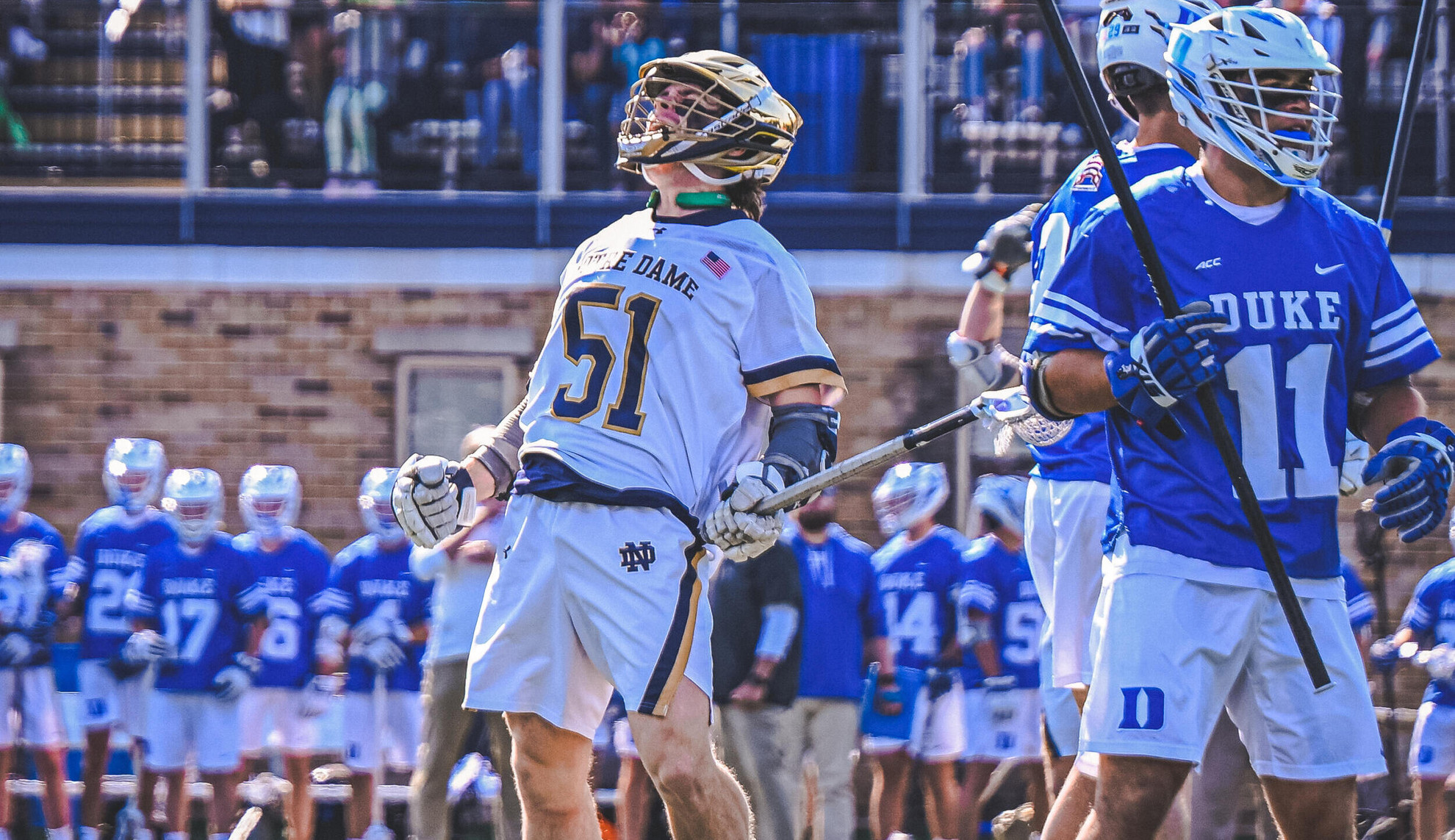 #2 Notre Dame Knocks Off #1 Duke, 17-12 #2 Notre Dame Knocks Off #1 Duke, 17-12