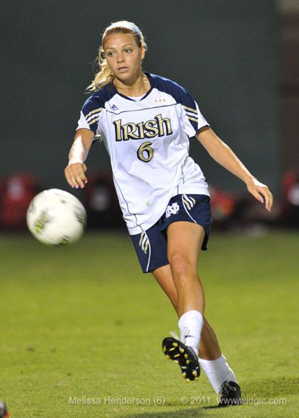 Senior forward/tri-captain Melissa Henderson became the eighth Notre Dame player to earn three first-team all-BIG EAST citations when she picked up her third award as one of four Fighting Irish played recognized on Thursday at the 2011 BIG EAST Awards Banquet in Morgantown, W.Va.