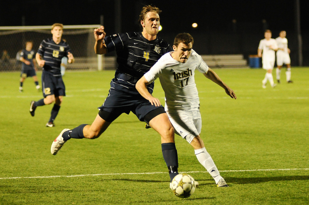Notre Dame Men's Soccer vs Marquette on 10-24-2012
