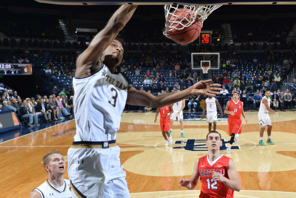 Notre Dame 92, Seattle 49