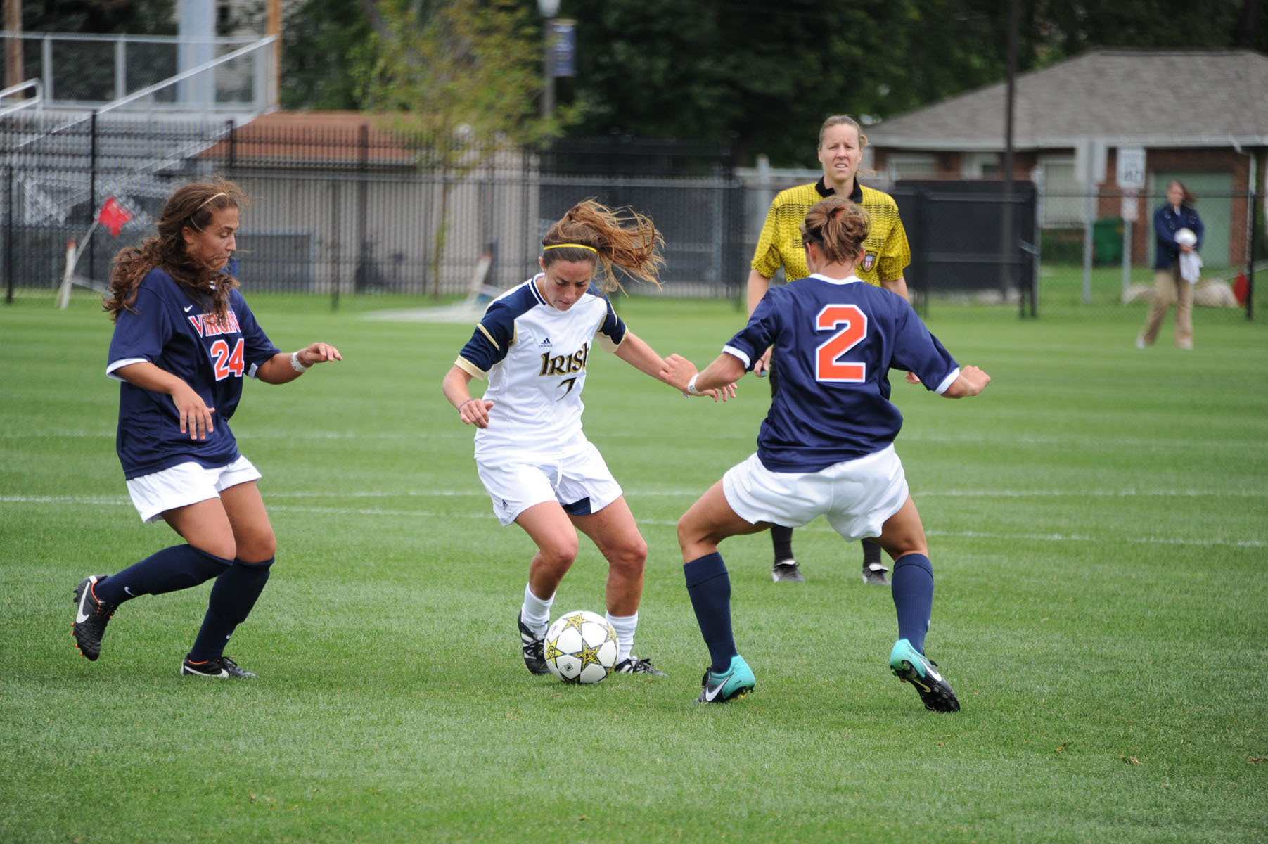 Irish Visit Tulsa Friday, Open Home Slate Sunday Against East Carolina Junior forward/midfielder Rebecca Twining scored her first career goal in Notre Dame's win over Tulsa last year at Alumni Stadium.
