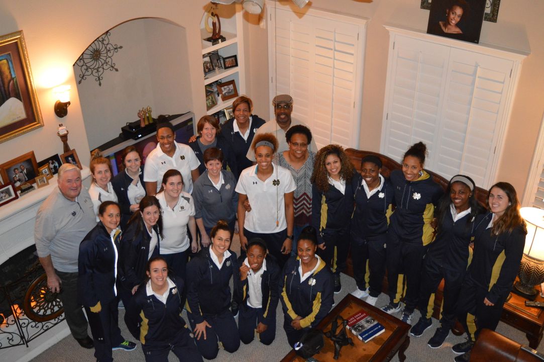 The Irish gathered for dinner on Monday night at Brianna Turner's home in the Houston suburb of Pearland, Texas.