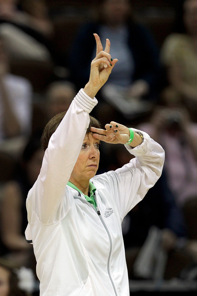 NCAA Women's Final Four Practice (AP)