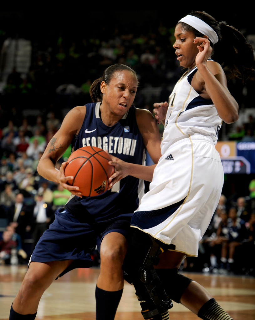 No. 2 Notre Dame Overpowers Georgetown, 79-64 (AP)