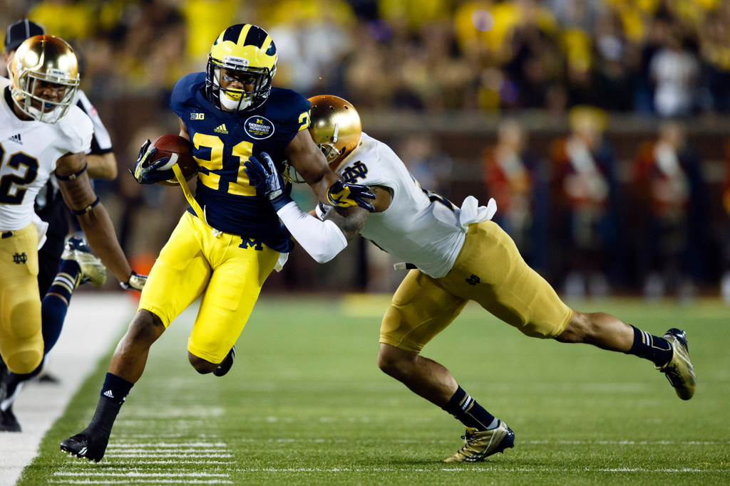 Notre Dame at Michigan (USATSI)