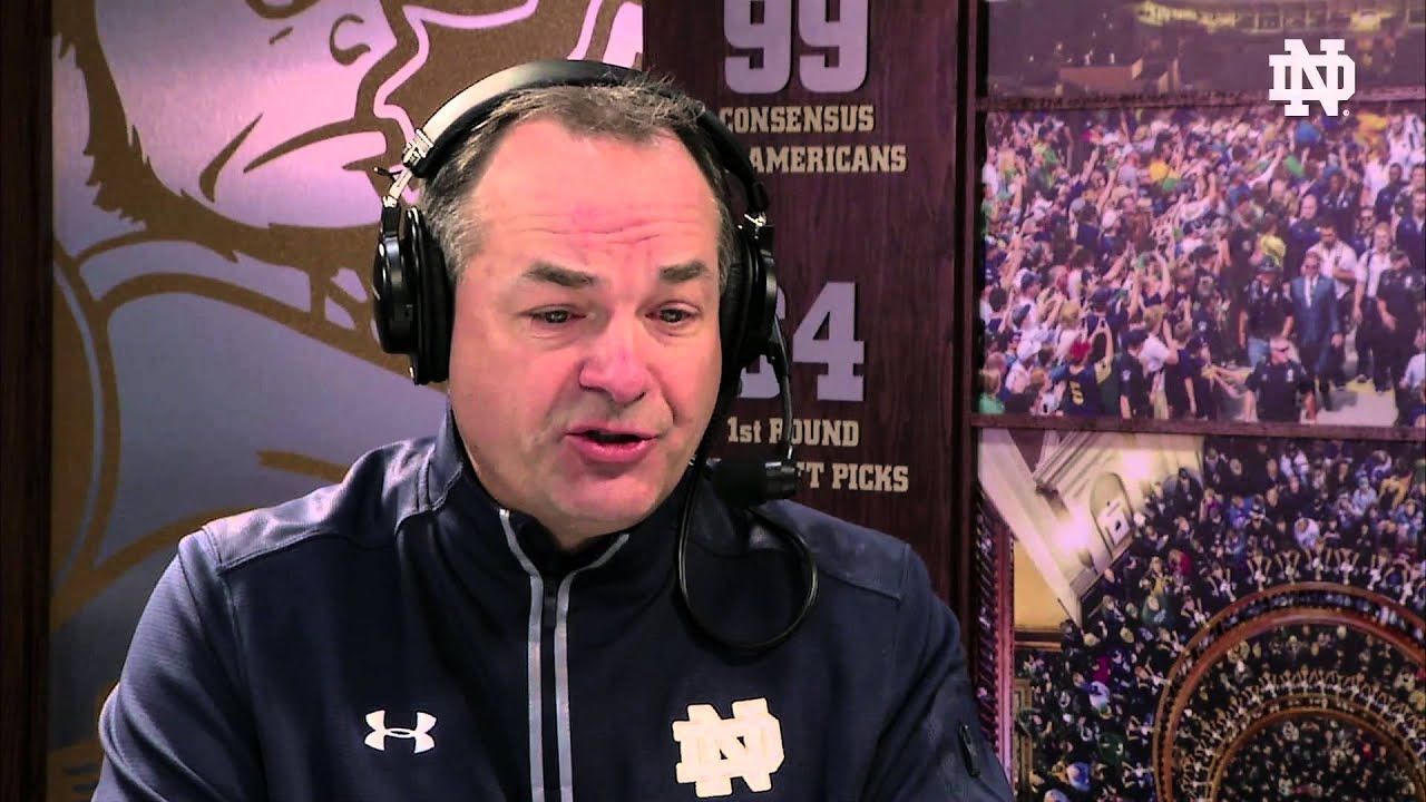 Coach Denbrock - 2016 Notre Dame Signing Day