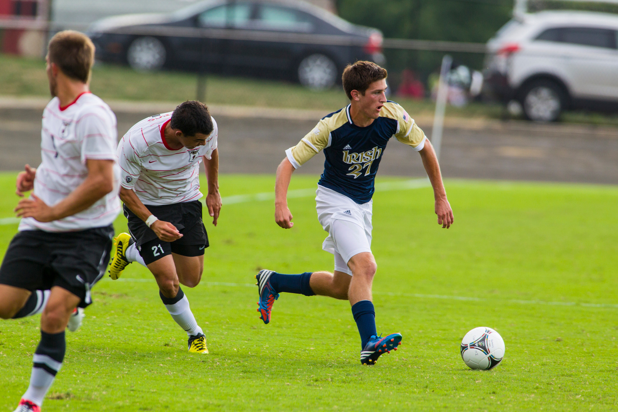 #7 Notre Dame Opens Exhibition Slate Sunday At #6 Creighton Midfielder Patrick Hodan had an impressive exhibition debut last season and that propelled him into a solid rookie campaign.