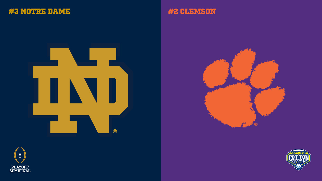 Irish & Tigers Clash In Cotton Bowl With Title Trip On The Line Clemson preview