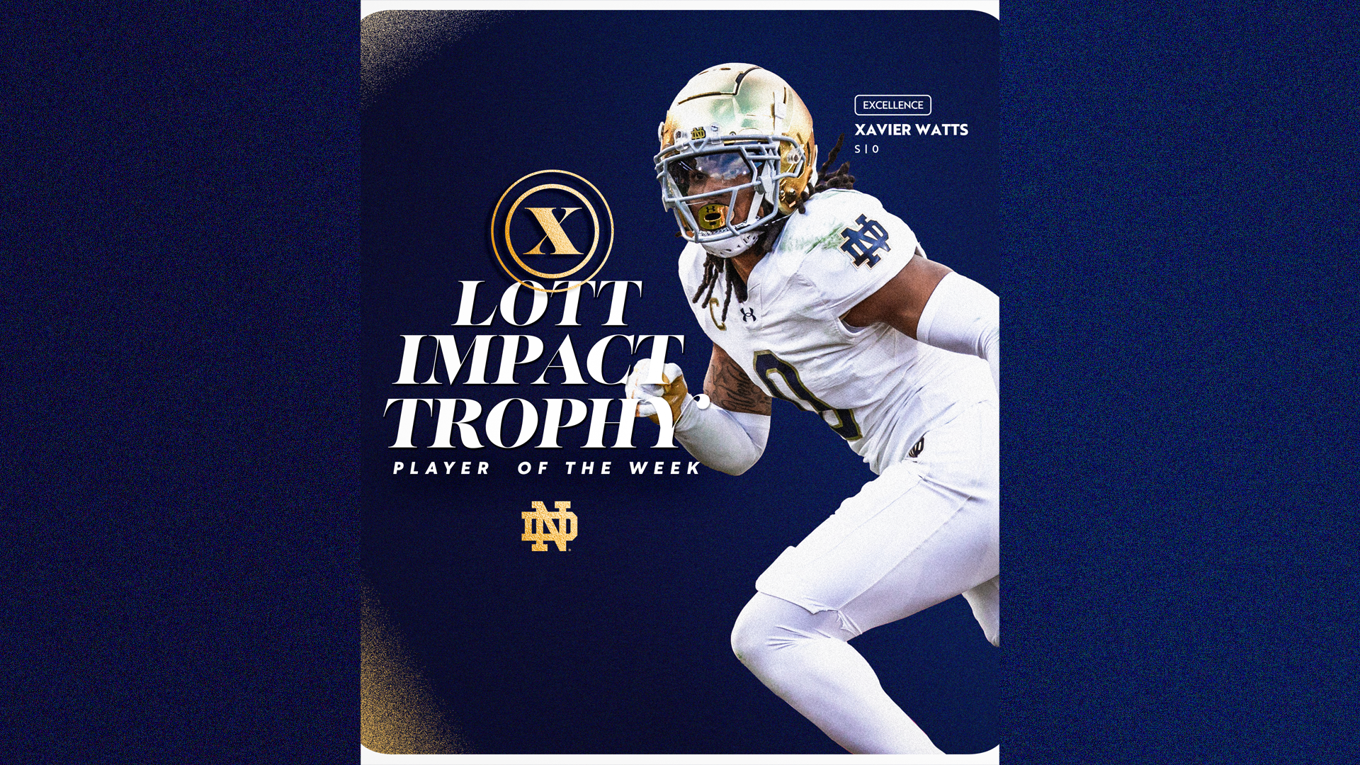 Watts Named Lott IMPACT Trophy Player of the Week Watts Named Lott IMPACT Trophy Player of the Week