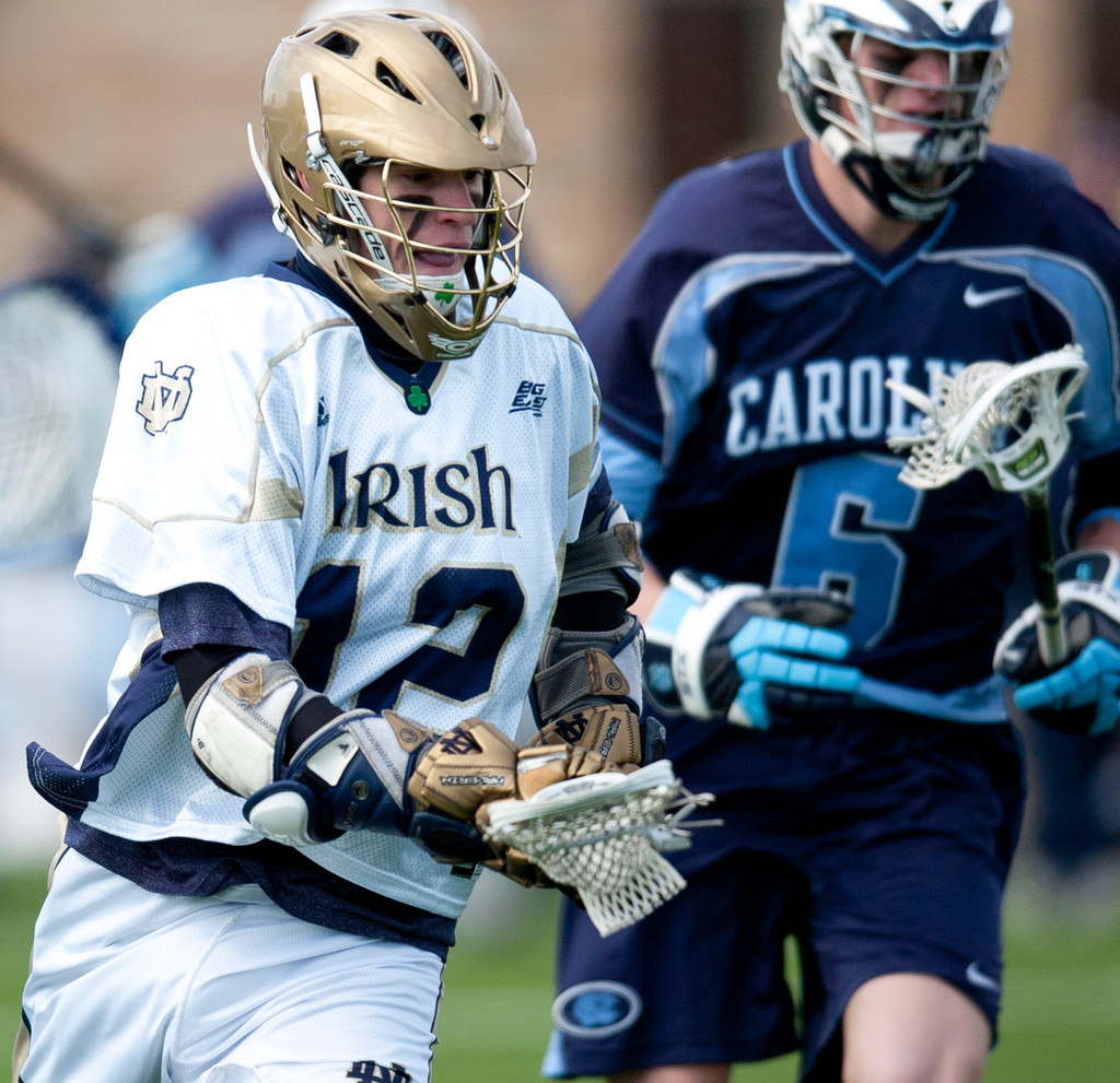 Notre Dame Men's Lacrosse vs North Carolina 03-02-2013