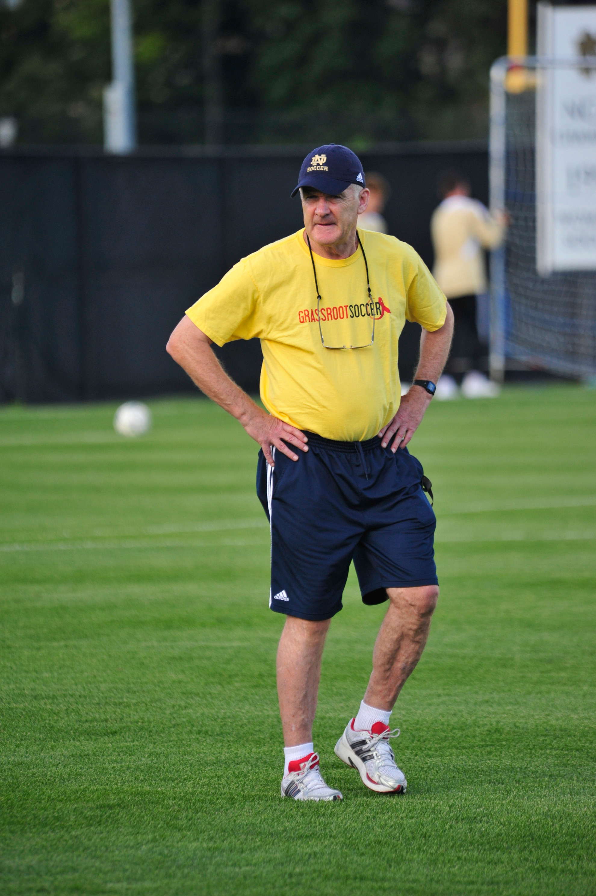 Notre Dame To Hold Fifth Annual Lose The Shoes Tournament Bobby Clark, now in his 13th season as the Notre Dame men's soccer coach, always has loved the simple teaching of the game.