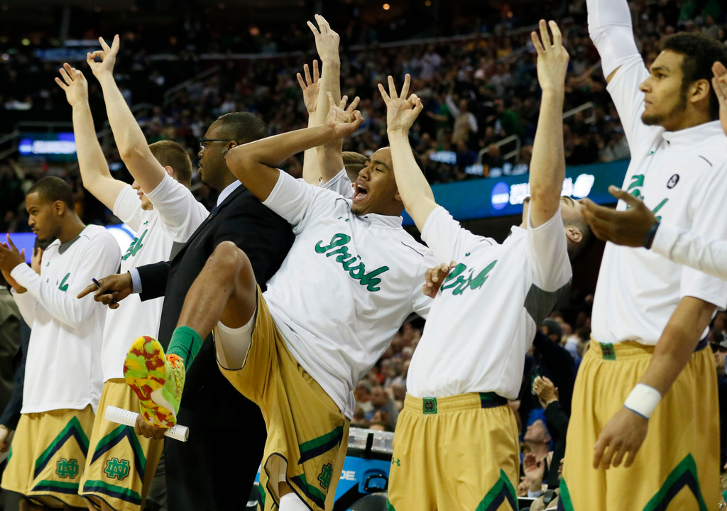 NCAA Men's Elite Eight: Notre Dame vs. Kentucky