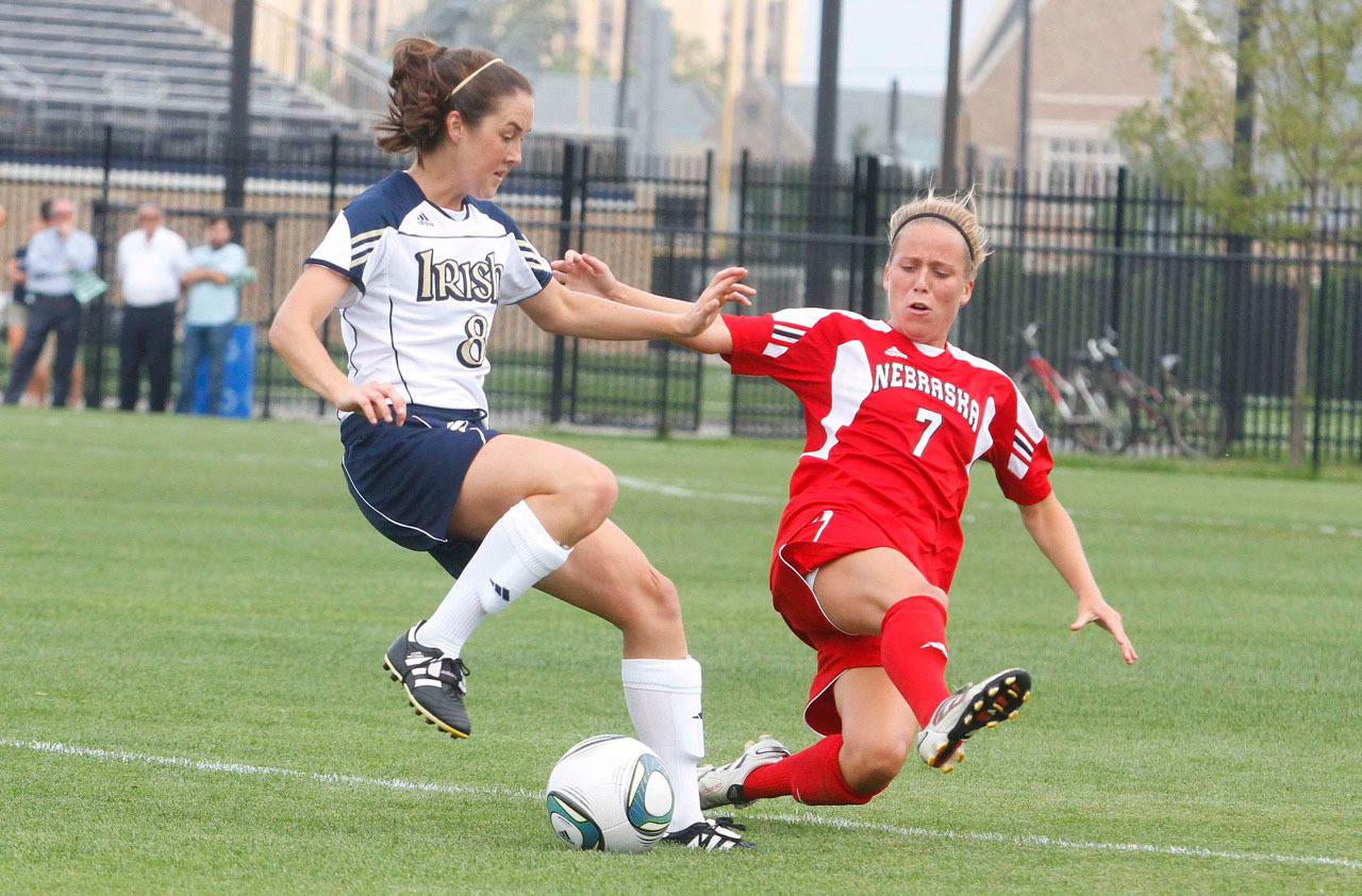 #20/24 Irish Back On The Road This Weekend Sophomore midfielder Elizabeth Tucker posted the first multi-assist match of her young career with a pair of helpers in last Sunday's 4-1 win at Cincinnati.
