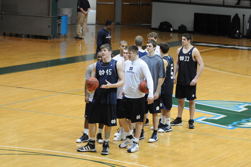 NCAA First Round Practice (AP)